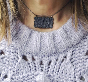 Blue Sapphire Cloud Necklace